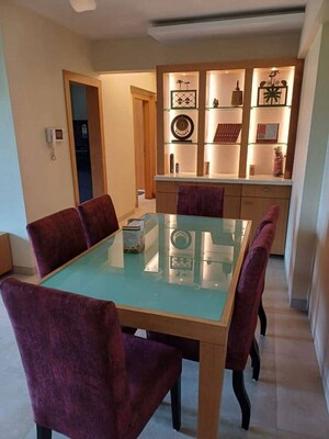 Dining area in 2 BHK Penthouse at Mount Mary – for Rent