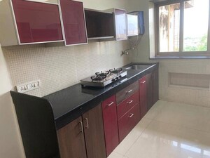 Kitchen in 2 BHK Penthouse at Mount Mary – for Rent