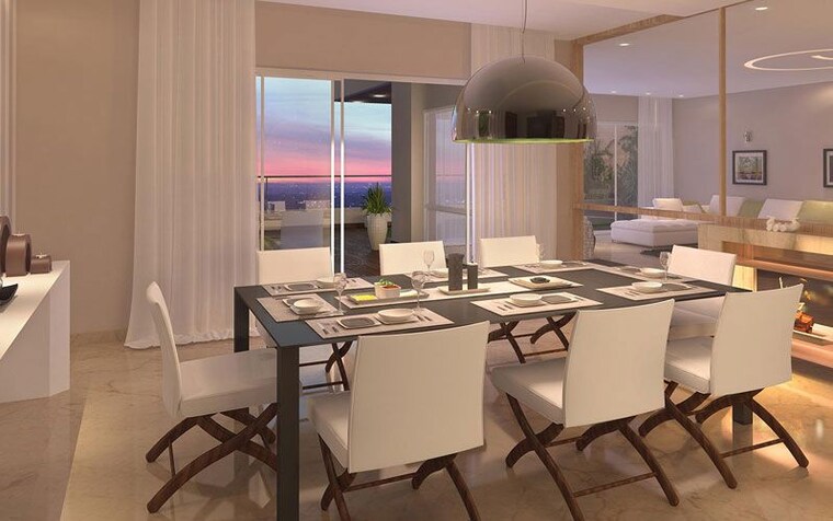 Dining area, amar-westview 4 Bedroom 5259 Sq.Ft. Apartment In Koregaon Park Pune 10408708