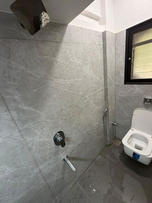 Bathroom in 2 BHK Apartment at Ashirwad CHS Santacruz East, Santacruz East – for Rent