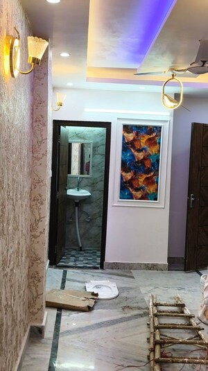 Building Lobby in 1 BHK Builder Floor at Malviya Nagar – for Sale