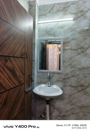 Bathroom in 1 BHK Builder Floor at Malviya Nagar – for Sale