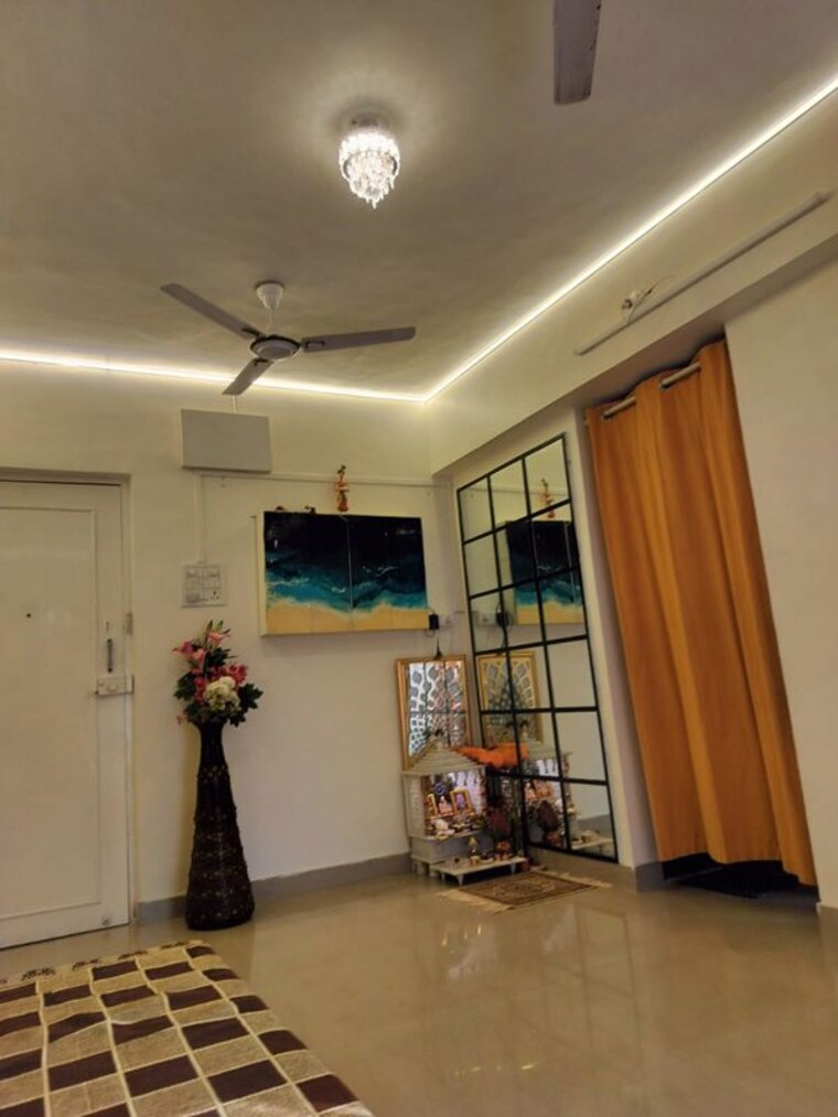 Living Room, dream-crystal 1 Bedroom 600 Sq.Ft. Apartment In Kharghar Navi Mumbai 10410965