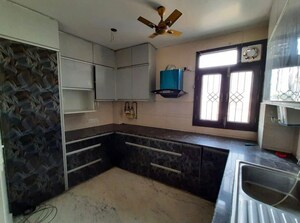 Kitchen in 3 BHK Builder Floor at Nirman Vihar – for Rent