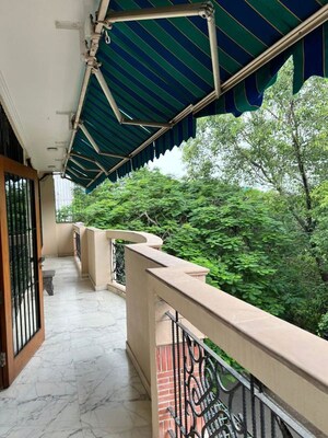 Balcony in 2.5 BHK Apartment at Express Garden, Vaibhav Khand – for Sale