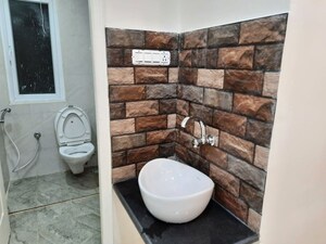 Bathroom in 3 BHK Apartment at Jains Carlton Creek, Manikonda – for Rent