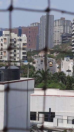 Balcony in 3 BHK Apartment at Jains Carlton Creek, Manikonda – for Rent