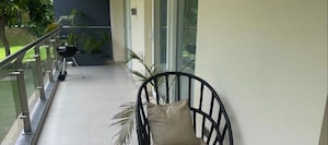 Balcony in 3 BHK Apartment at Mahindra Luminare, Sector 59 – for Rent