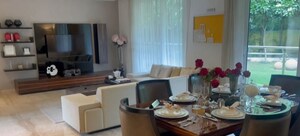 Living Room in 3 BHK Apartment at Mahindra Luminare, Sector 59 – for Rent
