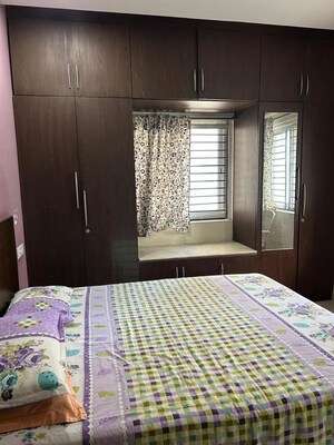 Bedroom in 2 BHK Apartment at Jains Carlton Creek, Manikonda – for Rent