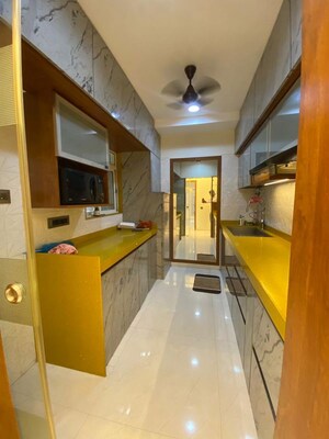 Kitchen in 2 BHK Apartment at Gurukrupa Marina Enclave, Malad West – for Sale