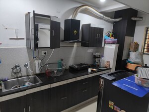 Kitchen in 3 BHK Apartment at Jains Carlton Creek, Manikonda – for Rent