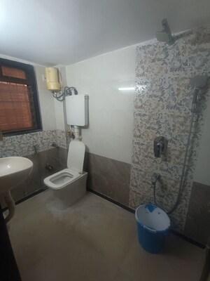 Bathroom in 1 BHK Apartment at West End Avenue, Malad West – for Rent