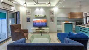 Living Room in 3 BHK Villa at Tungarli – for Rent