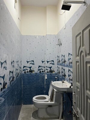 Bathroom in 1 RK Apartment at Raj Nagar Extension – for Rent