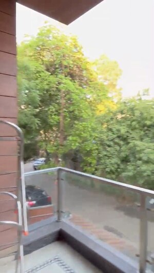Balcony in 3 BHK Independent House at Gamma Shopping Mall, Gamma I Greater Noida – for Rent