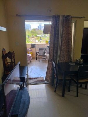 Living Room in 1 BHK Apartment at Puranik Aldea Anexo, Baner – for Rent