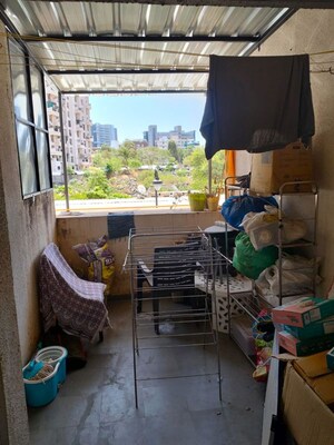 Living Room in 1 BHK Apartment at Puranik Aldea Anexo, Baner – for Rent