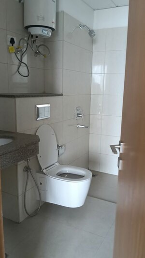 Bathroom in 3 BHK Apartment at Godrej Woods, Sector 43 – for Rent