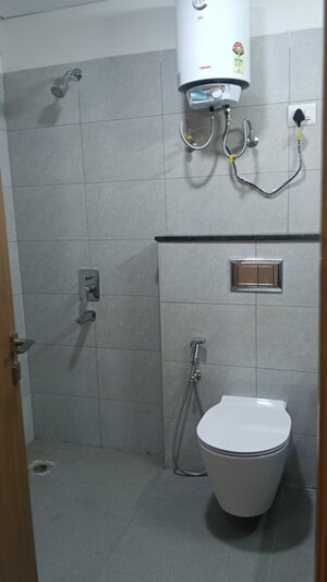Bathroom in 3 BHK Apartment at Godrej Woods, Sector 43 – for Rent