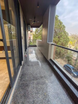 Balcony in 4 BHK Builder Floor at Palam Vihar Residents Association, Palam Vihar – for Rent