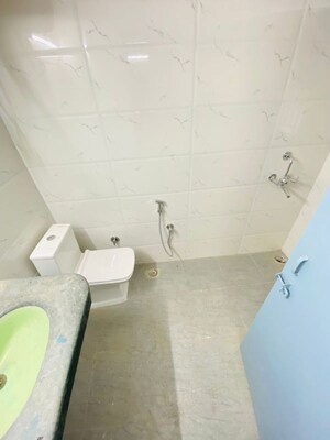 Bathroom in 3 BHK Apartment at Sector 18 Dwarka – for Rent
