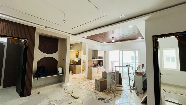 Living Room, aparna-zenon 3 Bedroom 1712 Sq.Ft. Apartment In Puppalaguda Hyderabad 10411075