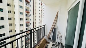 Balcony in 3 BHK Apartment at Aparna Zenon, Puppalaguda – for Rent