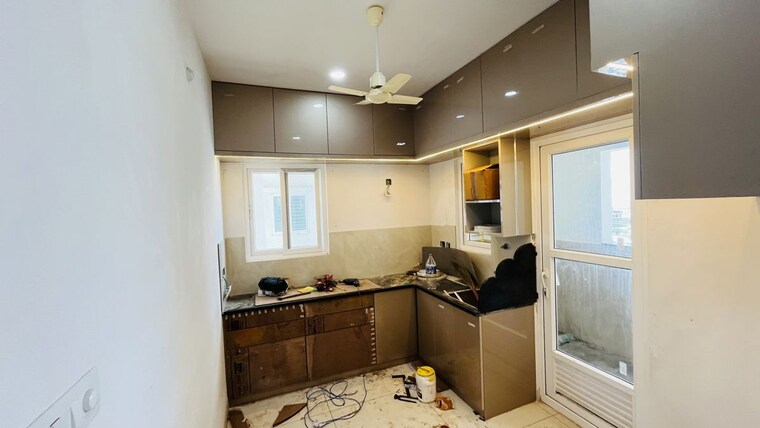 Kitchen, aparna-zenon 3 Bedroom 1712 Sq.Ft. Apartment In Puppalaguda Hyderabad 10411075