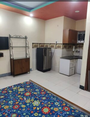 Kitchen in 1 BHK Villa at Aliganj – for Rent