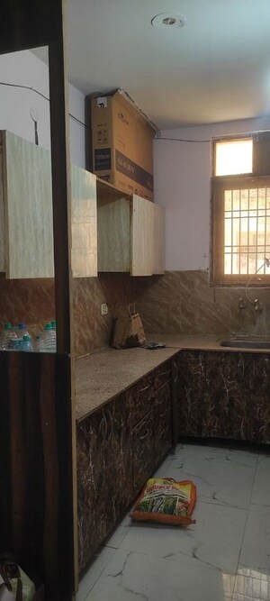 Kitchen in 1 BHK Builder Floor at Aashiyana Homes, Gaur City 1 – for Rent
