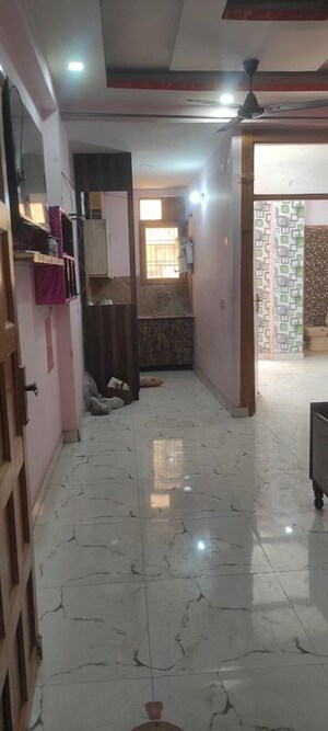 Living Room in 1 BHK Builder Floor at Aashiyana Homes, Gaur City 1 – for Rent