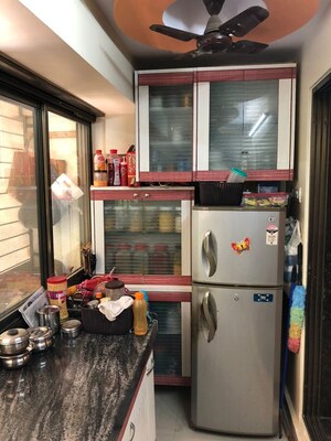 Kitchen in 2 BHK Apartment at Kastur Park – for Sale