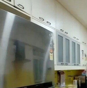 Building Lobby in 2 BHK Apartment at Hiranandani Meadows, Manpada – for Rent