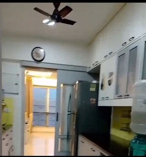 Kitchen in 2 BHK Apartment at Hiranandani Meadows, Manpada – for Rent