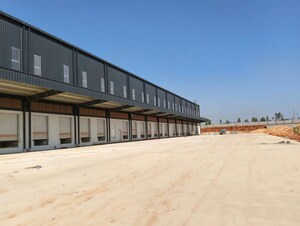  Warehouse – Exterior View View at Sompura Industrial, Dobbaspet - for Rent
