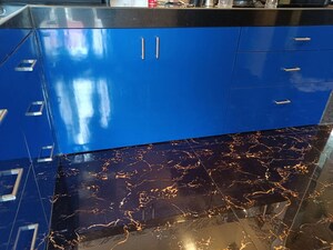 Kitchen in 2 BHK Apartment at Wellwisher Royal City, Khopoli – for Sale