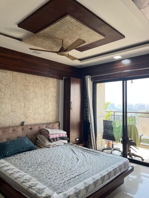 Bedroom in 3 BHK Apartment at Kalpataru Iris, Manjari – for Rent