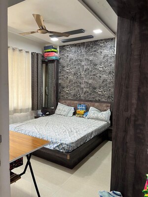 Bedroom in 3 BHK Apartment at Kalpataru Iris, Manjari – for Rent