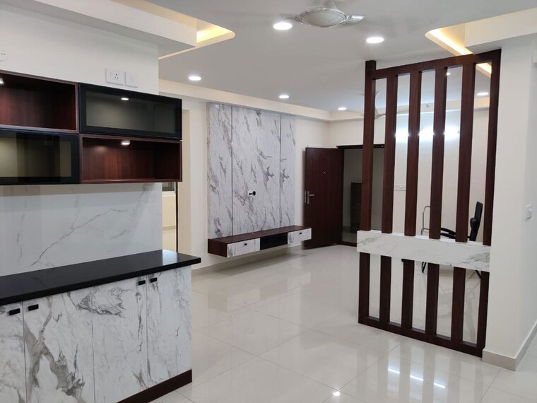 Kitchen, asbl-spire 3 Bedroom 1905 Sq.Ft. Apartment In Kokapet Hyderabad 10411240