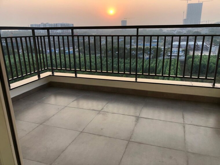 Balcony, asbl-spire 3 Bedroom 1905 Sq.Ft. Apartment In Kokapet Hyderabad 10411240