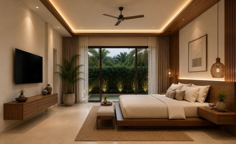 Bedroom, naikkanal 4 Bedroom 3999 Sq.Ft. Villa In Naikkanal Thrissur 10411258