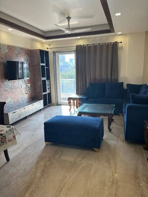 Living Room in 4 BHK Apartment at Conscient Heritage Max, Sector 102 – for Sale
