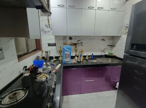 Kitchen in 2 BHK Apartment at Ekta CHS Kopar Khairane, Kopar Khairane – for Sale
