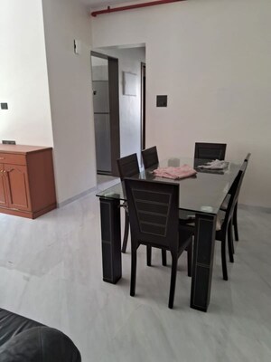 Dining area in 2 BHK Apartment at Kabra Garnet, Malad West – for Rent
