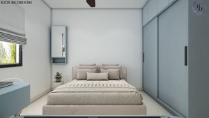 Bedroom in 3 BHK Apartment at Rajapushpa Imperia, Tellapur – for Rent