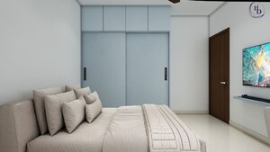 Bedroom in 3 BHK Apartment at Rajapushpa Imperia, Tellapur – for Rent