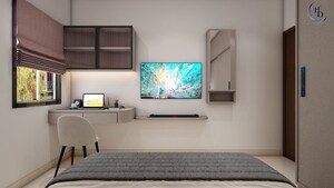 Bedroom in 3 BHK Apartment at Rajapushpa Imperia, Tellapur – for Rent