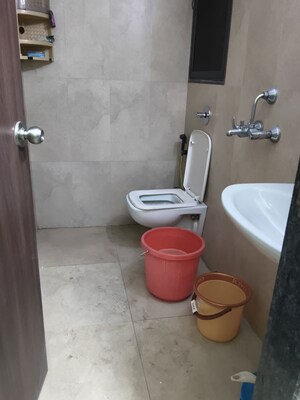 Bathroom in 1 BHK Apartment at Runwal My City, Dombivli East – for Rent