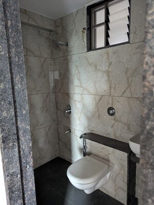 Bathroom in 3 BHK Apartment at Ellisbridge – for Rent